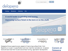Tablet Screenshot of delapena.co.uk